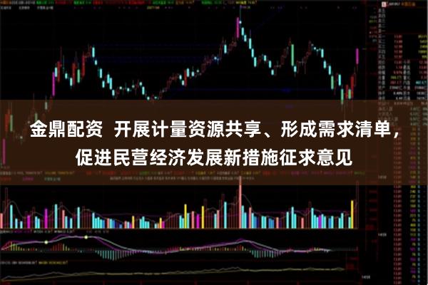 金鼎配资 开展计量资源共享、形成需求清单,促进民营经济发展新措施征求意见