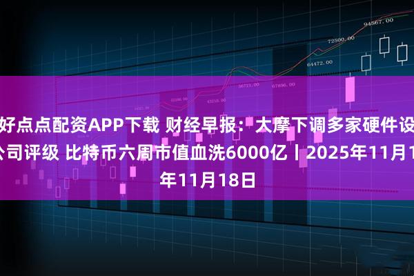 好点点配资APP下载 财经早报：大摩下调多家硬件设备公司评级 比特币六周市值血洗6000亿丨2025年11月18日